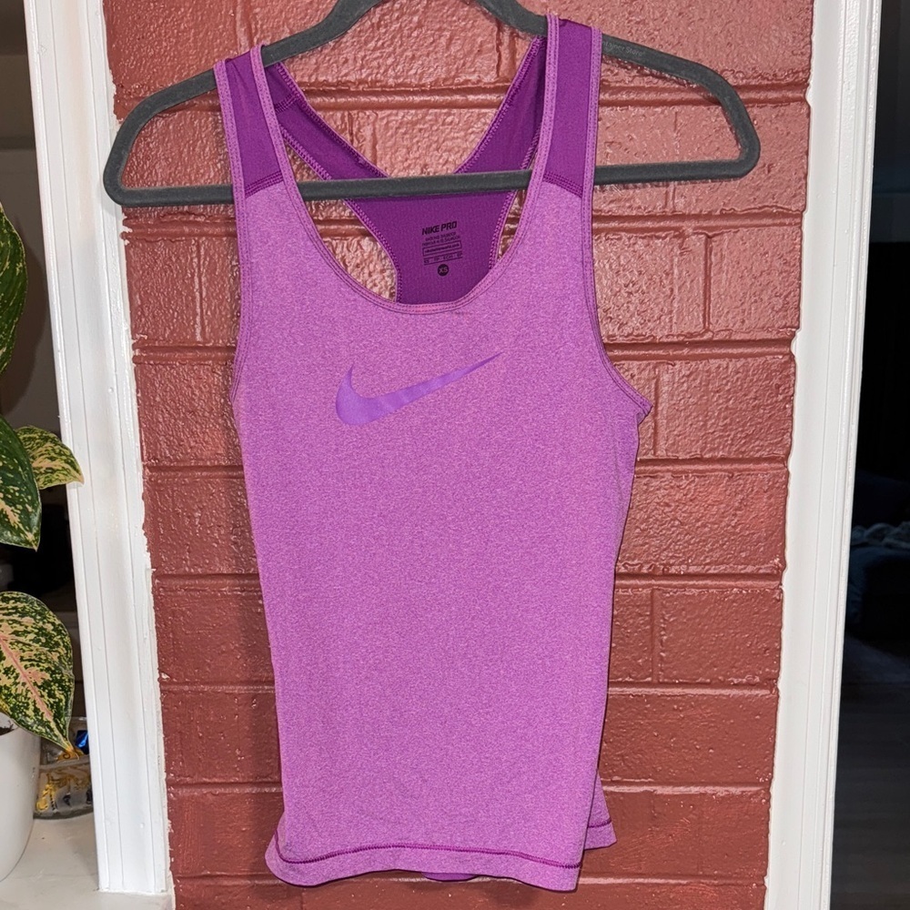 Nike Women's Purple Racerback Tank Top XS